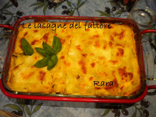 lasagne fattore