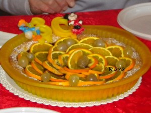 crostata visciole e arance
