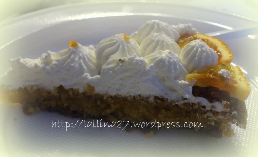 tortina all'arancia decorata con sap crema ricotta2