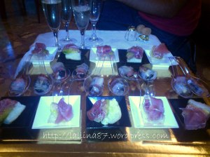 prugne pancetta mandorla