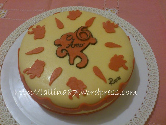 torta 6 anni