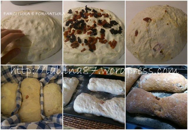 ciabatte pomodori secchi e olive