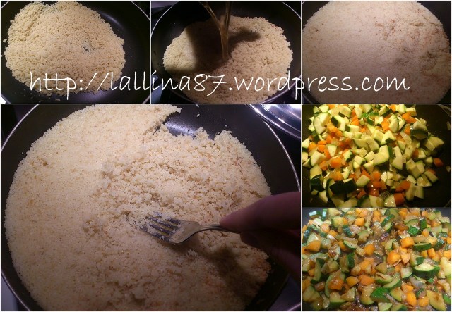 cous cous con verdure