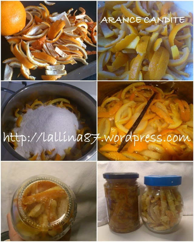 frutta candita canditi arance