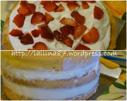 shabby chic cake per giulia