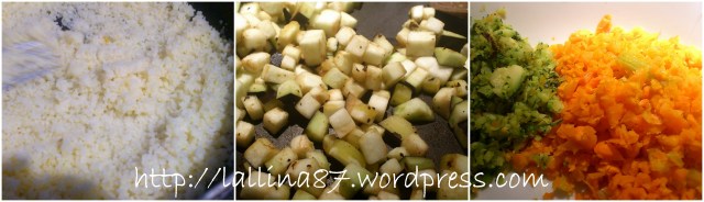 cous cous zenzero melanzane