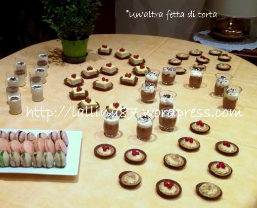 sweet table allestimento